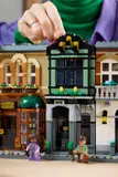Adjusting LEGO Book Nook rooftop.