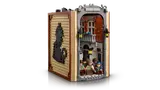 LEGO Sherlock Holmes Book Nook closed side view.
