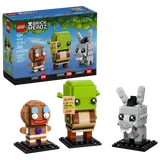 LEGO BrickHeadz Shrek set box and figures.
