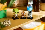 Shrek BrickHeadz on shelf.
