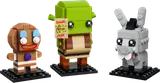 Three Shrek BrickHeadz figures.