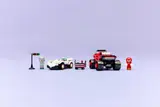 Full LEGO Sonic 77118 set arrangement.