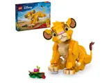Simba cub sitting with bug, set box shown.