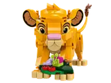 Simba cub facing forward, bug in front.