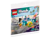 Front of the LEGO Friends 30633 Skate Ramp polybag.