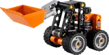 LEGO Technic Skid-Steer Loader front view.