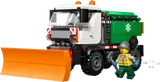 LEGO Snowplow truck with minifigure.