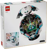 Back of LEGO Soccer Ball box with open model.