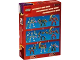 Customizable mech options on box back.