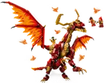 Dragon in flight pose