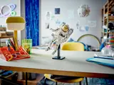 Astronaut on desk