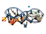 Space Roller Coaster with light.