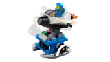 Gear-driven LEGO rover.