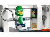 Astronaut minifigure in lab.