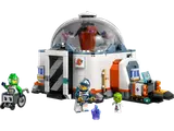 LEGO Space Science Lab with minifigures.