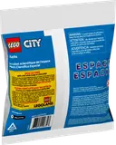 Back of LEGO Space Science Mech polybag.