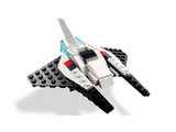 Space fighter front view.