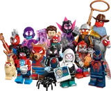 Full collection of Spider-Man: Across the Spider-Verse minifigures.