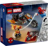 Back of LEGO 76335 box with features.