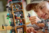 Close-up of play and details.