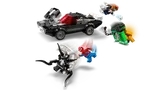 Venom vs. Spidey, car chase.