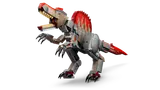 Detailed LEGO Spinosaurus figure.