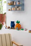 SpongeBob set on windowsill.