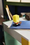 SpongeBob side/back view on notebook.