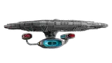 Rear view, impulse engines.