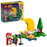 LEGO Animal Crossing set 77053 box and model.