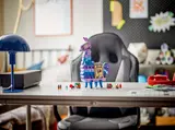 Llama displayed on desk.