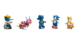 LEGO Sonic, Tails, Metal Sonic, Clucky, and Badnik figures.