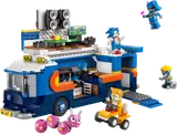 LEGO Team Sonic Command Truck set 77006, open for play with characters.