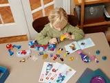 Child Building the Headquarters