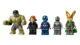 LEGO Marvel minifigure collection.