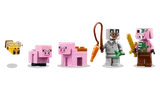LEGO Minecraft characters displayed.