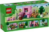 Back of Minecraft LEGO box.