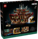 LEGO Baratie set box back, interior views.