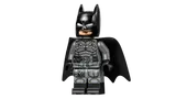 Close-up of Batman minifigure.