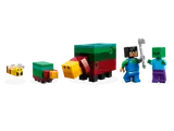 Minecraft character close-up.