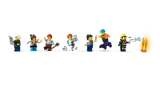 Diverse LEGO minifigure collection.