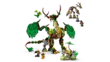 Dragon of Life with spread wings, minifigures, and shrine.