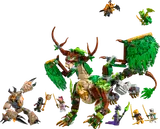 Full LEGO Ninjago Dragon of Life set with dragon, mech, minifigures.