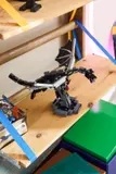 Ender Dragon on shelf.