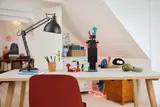 Enderman Tower displayed on desk.