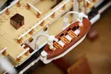 Lifeboat micro-build detail.