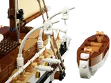 Lifeboat and davit mechanism.