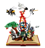 Angled view, minifigures prominent in Evolution of STEM.