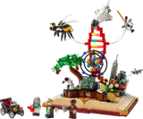 LEGO Ideas Evolution of STEM set with three minifigures.