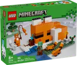 LEGO Minecraft Fox Lodge 21178 box front.
